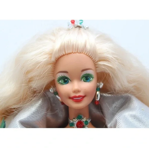 1995 Happy Holidays Barbie MIB - Picture 14 of 16